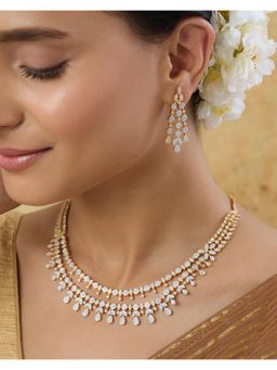 Indinoor - Kamna Zircon Necklace Set