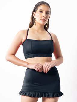 AOBA - Coastal Charm Swim Skirt Set