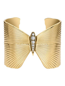 Fossil - Jewellery Butterfly Gold Cuff Bracelet