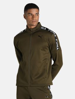 Puma - Train Fit Pwrflece Mens Green Jacket