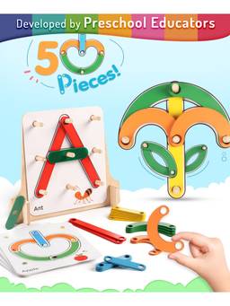 Intelliskills - Wooden Letter & Object Maker With Model Cards