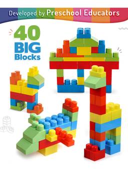 Intelliskills - Premium 40 Mega Building Blocks Construction Set