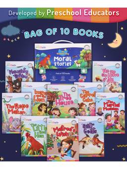 Intelliskills - Bedtime Moral Story Books (Pack Of 10)