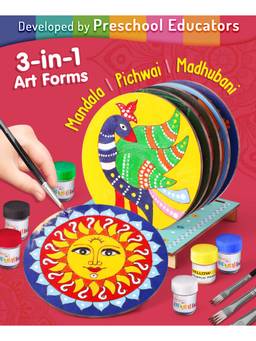 Intelliskills - Diy Coaster Painting Kit