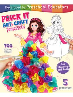 Intelliskills - Princesses Prick It Art N' Craft Creative Kit