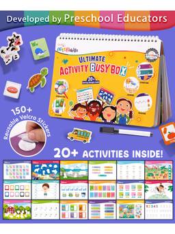 Intelliskills - Kids Interactive Activities Busy Book