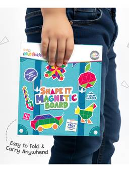 Intelliskills - Shape-It Foldable Magnetic Board For Kids