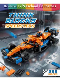 Intelliskills - Think Blocks: Speedsters-Blaze