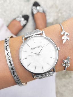 Joker and Witch - Joker & Witch Lila Watch Bracelet Stack Set of 3 (L)