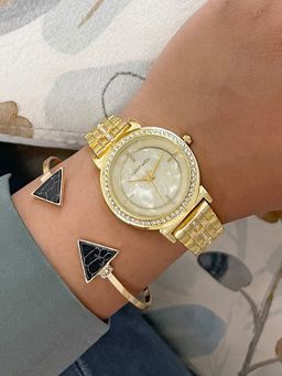 Joker and Witch - Joker & Witch Caddie Gold Watch Bracelet Stack (L)