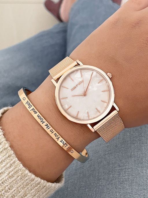 Mesh Watch Paul Valentine Bracelet Rose Gold Buy Joker Witch