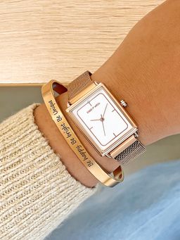 Joker and Witch - Joker & Witch Beatrice Gold Watch Bracelet Stack (L)