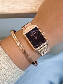 Joker and Witch - Joker & Witch Jenny Rose Gold Watch Bracelet Stack (L)