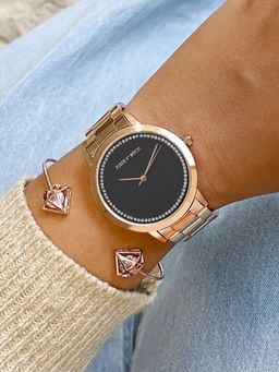 Joker and Witch - Joker & Witch Eadie Rhinestone Watch Bracelet Stack (L)