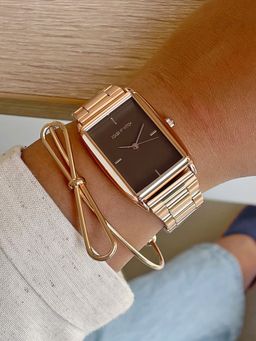 Joker and Witch - Joker & Witch Victoire Rose Gold Watch Bracelet Stack (L)