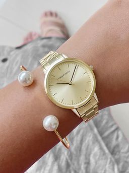 Joker and Witch - Joker & Witch Brietta Gold Watch Bracelet Stack (L)