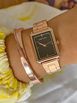 Joker and Witch - Joker & Witch Portia Rose Gold Watch Bracelet Stack (L)