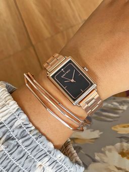 Joker and Witch - Joker & Witch Caprice Rose Gold Watch Bracelet Stack (L)