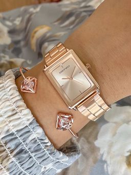 Joker and Witch - Joker & Witch Capri Rose Gold Watch Bracelet Stack (L)