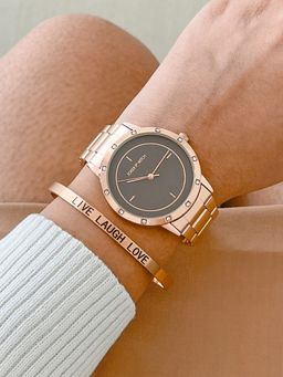 Joker and Witch - Joker & Witch Alasia Rose Gold Watch Bracelet Stack (L)