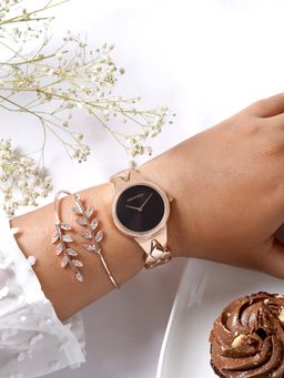 Joker and Witch - Joker & Witch Ceres Rose Gold Watch Bracelet Stack (L)