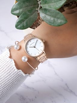 Joker and Witch - Joker & Witch Playdate Rose Gold Watch Bracelet Stack (L)