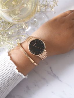 Joker and Witch - Joker & Witch Kenya Rose Gold Watch Bracelet Stack (L)