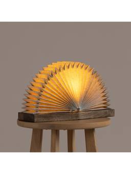 Fig Living - Linen Book Table Lamp