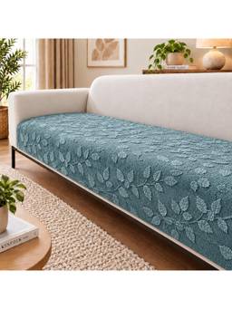 Cortina - Premium Faux Rabbit Fur Sofa Cover Mat for 3 Seater
