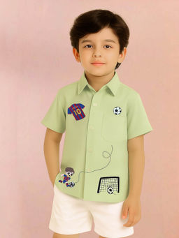 Tilsim by Sagarika Mehrotra - Boy Football Fever Shirt