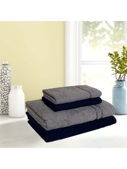 CORE Designed by SPACES - SEASONS BEST QD 380 GSM Set of 2 Bath Towel 2 Hand Towel