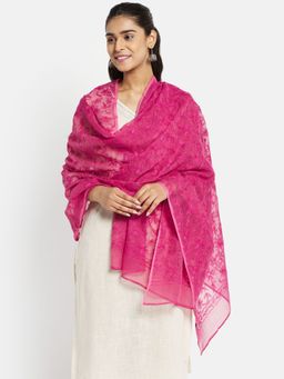 Fabindia - Cotton Silk Embroidered Dupatta