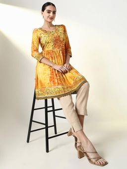 SHOWOFFFF - Women's Mustard Kurti