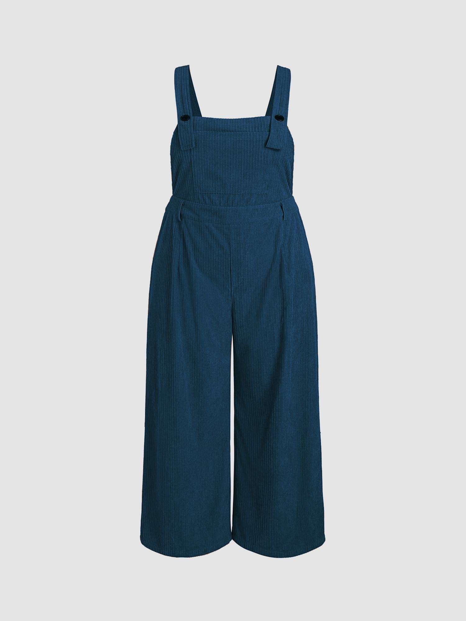 cider Corduroy Pocket Jumpsuit Curve & Plus-picture-23