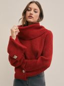 Red color option, Sold out, Currently selected