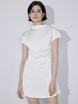 Cider - Cut Out Ruched Mini Dress