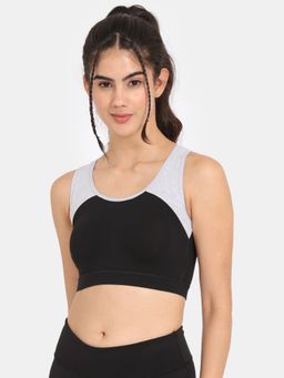Zivame - Slip On Sports Bra With Removable Padding - Tap Shoe