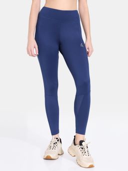 Zivame - Quick Dry Mid Rise Leggings - Navy