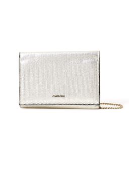 Accessorize London - Womens Faux Leather Chain Sleek Shoulder Bag