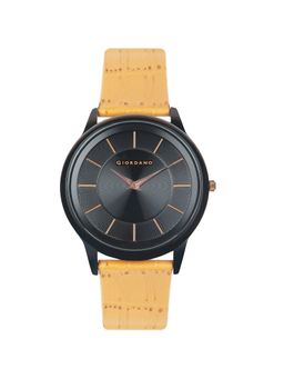 Giordano - Formal Analog Watch for Mens Elegant Black Dial Style Water Resistant Casual Watch