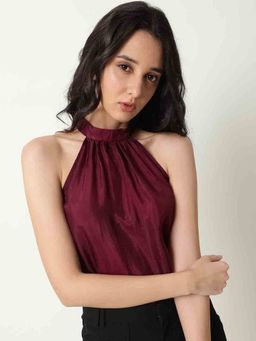 RAREISM - Sahano Maroon Top
