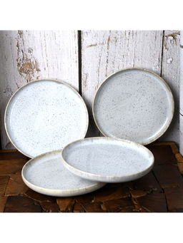 MESA - Urban Serving Plate Set of 4 Lily White