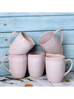 MESA - Pink Bullet Mug 11 Set of 6 Tea Rose