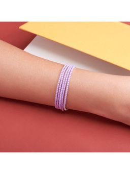 Salty - Orchid Stretchable Bracelets (Pack of 5)