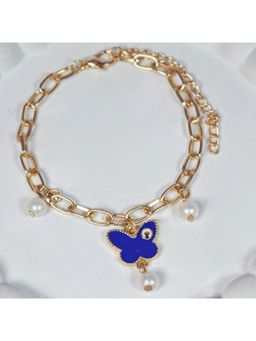 Salty - Butterfly Painted Evil Eye Bracelet