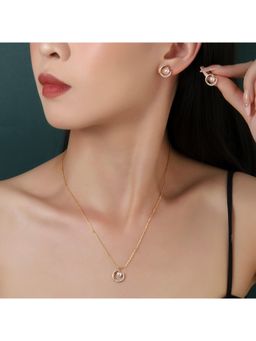 Salty - Silk Pearl White Jewellery Set (Pack of 2)