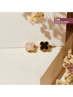 Salty - Reversible Chic Clover Stud Earrings