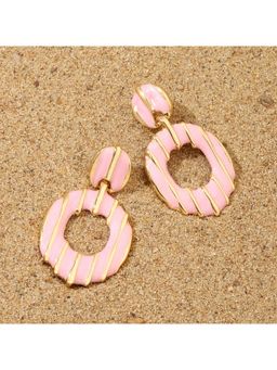 Salty - Pristine Luxury Pink Drop Earrings