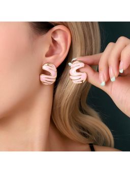 Salty - Aureate Luxury Pink Drop Earrings