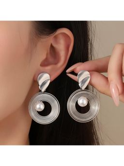 Salty - Aster Luxury Gold Silver Drop Earrings